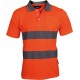 Vizwell High Visibility Orange Polo Shirt