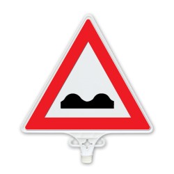 Speed Bump Ahead Sign