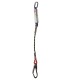 Single Leg Braided Rope Lanyard  Shock Absorber Scaffolding Carabiner