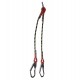 Twin Leg Lanyard Scaffolding Carabiners