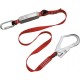 Single Leg Webbing Lanyard  Shock Absorber & Scaffolding Carabiner