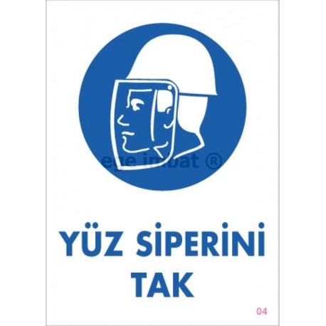 Yüz Siperini Tak