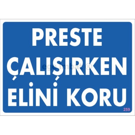 Preste Çalışırken Elini Koru