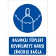 Basınçlı Tüpleri Devrilmeye Karşı Zincirle Bağla