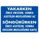 Yakarken Söndürürken