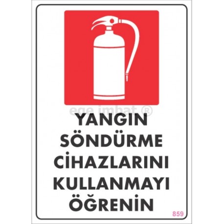 Yangın Söndürme Cihazlarını Kullanmayı Öğrenin