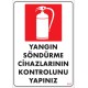 Yangın Söndürme Cihazlarının Kontrolünü Yapınız