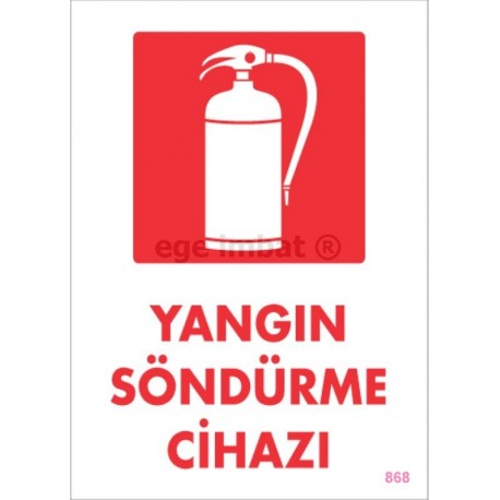 Yangın Söndürme Cihazı