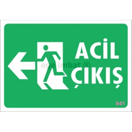 Acil Çıkış Sol