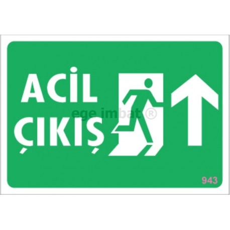 Acil Çıkış Yukarı Yön