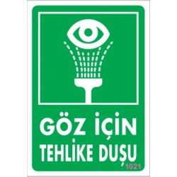 Eye Wash Sign