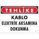 Kablo Elektrik Aksamına Dokunma