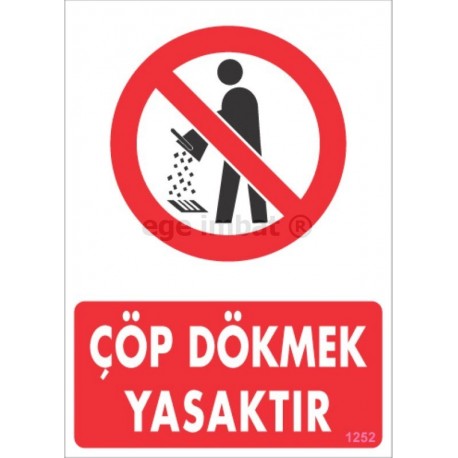 Çöp Dökmek Yasaktır