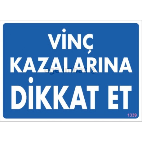 Vinç Kazalarına Dikkat Et