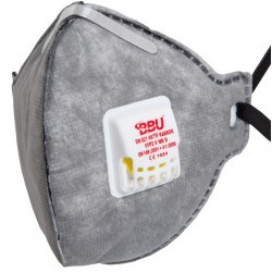 BBU Safety FFP2 Actived Carbon Foldable Dust Mask