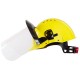 BBU SAFETY HELMET MOUNTABLE FACE SHIELD